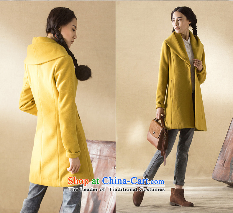 Athena Chu Cayman winter clothing new leisure minimalist wild max flip for long minimalist 8443211090 (Health jacket? Kang yellow L picture, prices, brand platters! The elections are supplied in the national character of distribution, so action, buy now enjoy more preferential! As soon as possible.