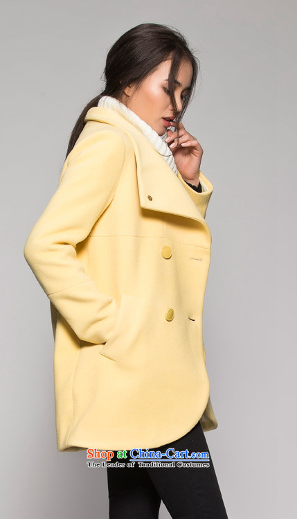 The WEEKEND winter large roll collar jacket 14023418721 gross? yellow 38/M picture, prices, brand platters! The elections are supplied in the national character of distribution, so action, buy now enjoy more preferential! As soon as possible.