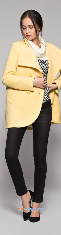 The WEEKEND winter large roll collar jacket 14023418721 gross? yellow 38/M picture, prices, brand platters! The elections are supplied in the national character of distribution, so action, buy now enjoy more preferential! As soon as possible.