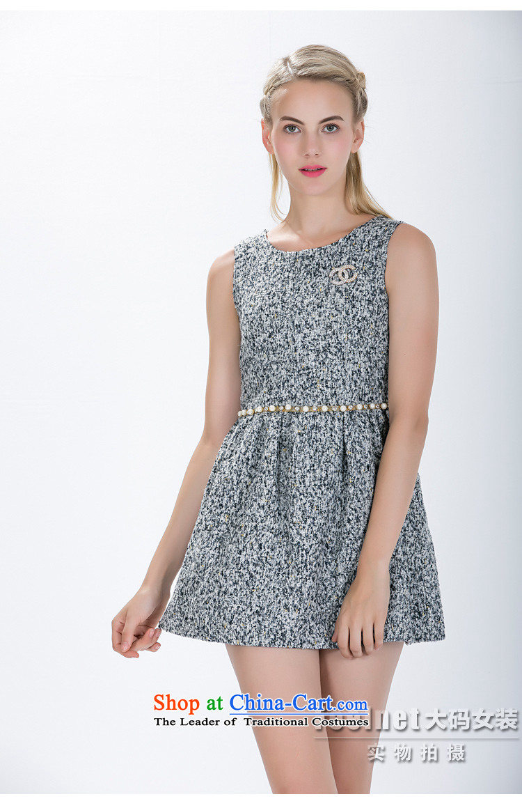 The European New Site feelnet XL WOMEN FALL 2015 Women's clothes in the OSCE High-end temperament thick mm larger sleeveless dresses116. Large gray code 5XL picture, prices, brand platters! The elections are supplied in the national character of distribution, so action, buy now enjoy more preferential! As soon as possible.