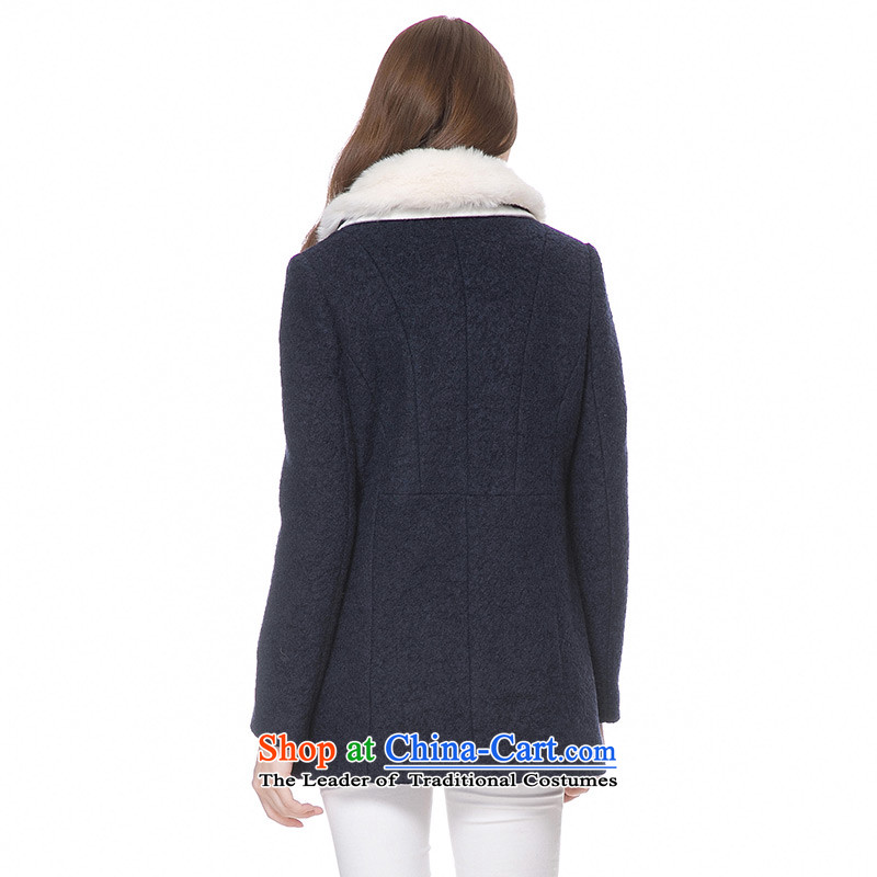 Cachecache Korea stylish and elegant blue removable Gross Gross coats 9862036420 for? navy blue l,cache-cache,,, shopping on the Internet