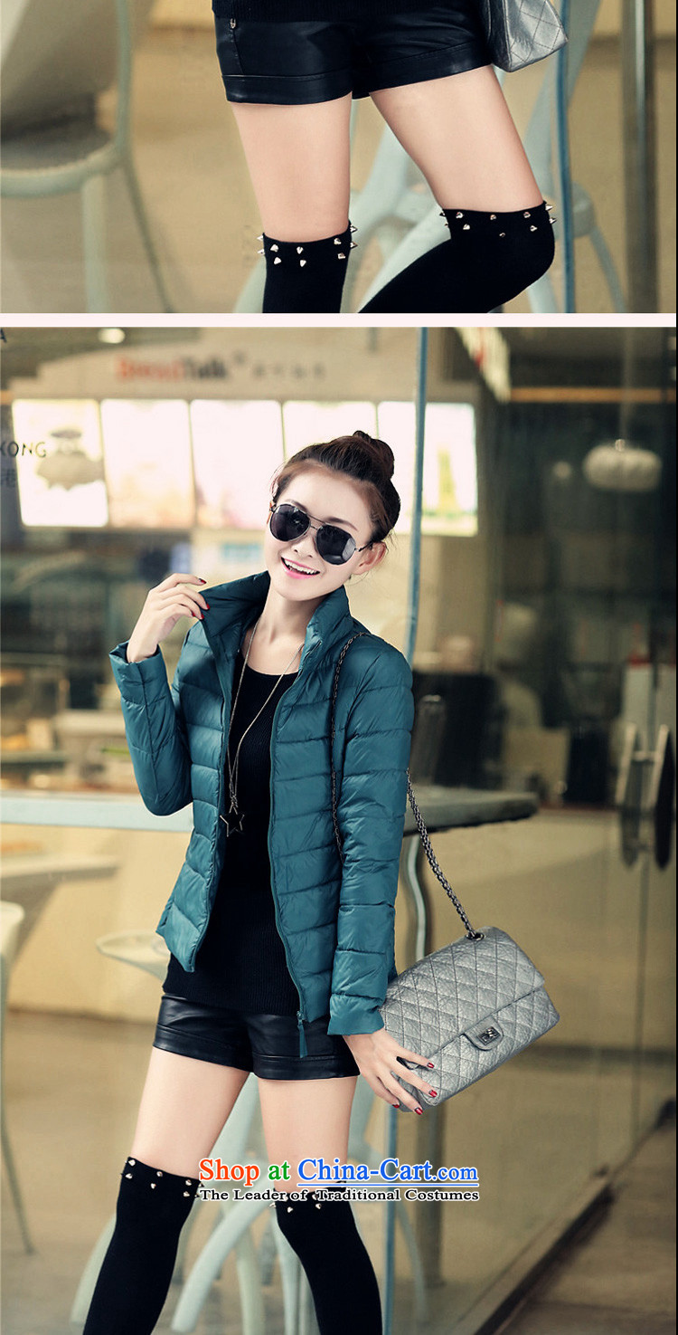 In accordance with the perfect 2015 autumn and winter new MM thick larger women's Mock-neck zipper