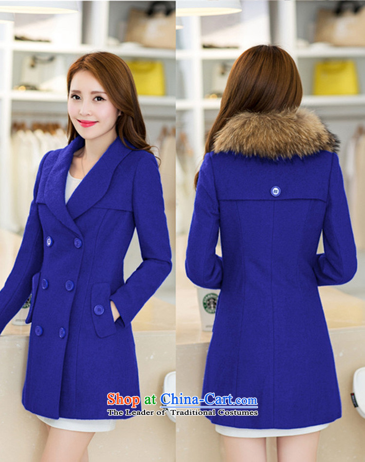 In 2014 Winter Land Gigi Lai new coats female Korea gross? Edition Fall/Winter Collections? jacket style of the Sau San gross in long hair? coats female wine red 4XL Photo, prices, brand platters! The elections are supplied in the national character of distribution, so action, buy now enjoy more preferential! As soon as possible.