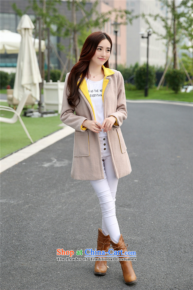 In 2014 Winter Land Gigi Lai new coats female Korea gross? Edition) for larger gross winter suit coats jacket?? coats female XL gross picture, prices, brand platters! The elections are supplied in the national character of distribution, so action, buy now enjoy more preferential! As soon as possible.