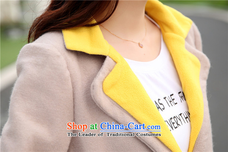 In 2014 Winter Land Gigi Lai new coats female Korea gross? Edition) for larger gross winter suit coats jacket?? coats female XL gross picture, prices, brand platters! The elections are supplied in the national character of distribution, so action, buy now enjoy more preferential! As soon as possible.