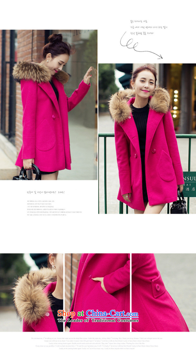 Noras Ding 2014 autumn and winter new Korean female jacket is thick hair, Long, Sau San for cloak? female NS002 coats gross in red XXL picture, prices, brand platters! The elections are supplied in the national character of distribution, so action, buy now enjoy more preferential! As soon as possible.