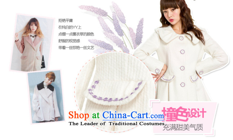 Lok-machi 2015 Winter New Date of sweet female pocket lace white S pictures C1AA34704 coats, prices, brand platters! The elections are supplied in the national character of distribution, so action, buy now enjoy more preferential! As soon as possible.