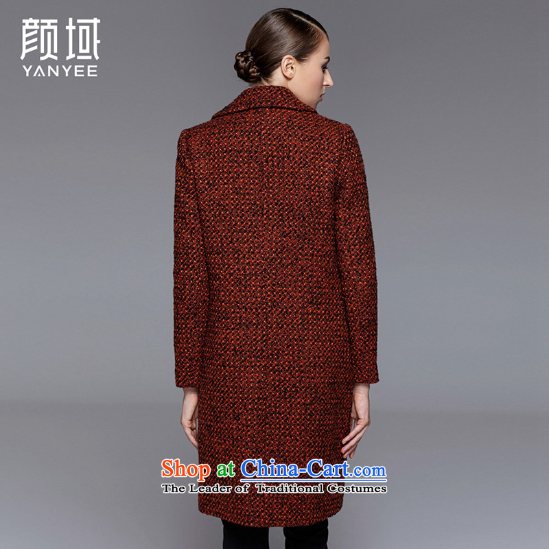 Mr NGAN domain 2015 autumn and winter new name yuan small incense in gross? jacket wind long lapel wool a wool coat women 04W4607 black M/38, NGAN YANYEE domain () , , , shopping on the Internet