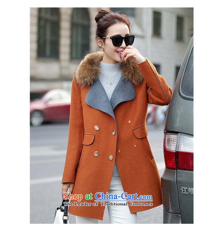 Jane can also  fall and winter 2014 new gross external version won? Long lapel a wool coat cloak? female 996# gross jacket fruit green S picture, prices, brand platters! The elections are supplied in the national character of distribution, so action, buy now enjoy more preferential! As soon as possible.