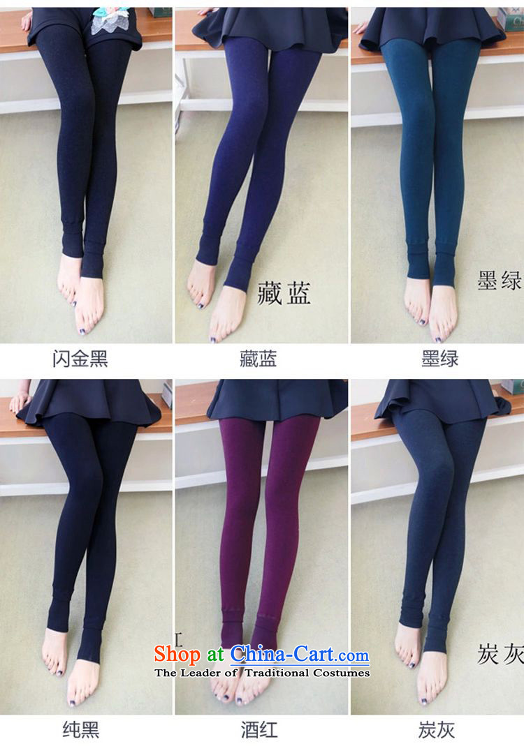 400g 7 thick colorful cotton pants, forming the basis for larger 200 catties Fall/Winter Collections mink lint-free Korean girl pants high fat waist mm depress foot trousers socks to intensify the new flash Kim black XF larger holdings (100-200) pictures, price catty, brand platters! The elections are supplied in the national character of distribution, so action, buy now enjoy more preferential! As soon as possible.