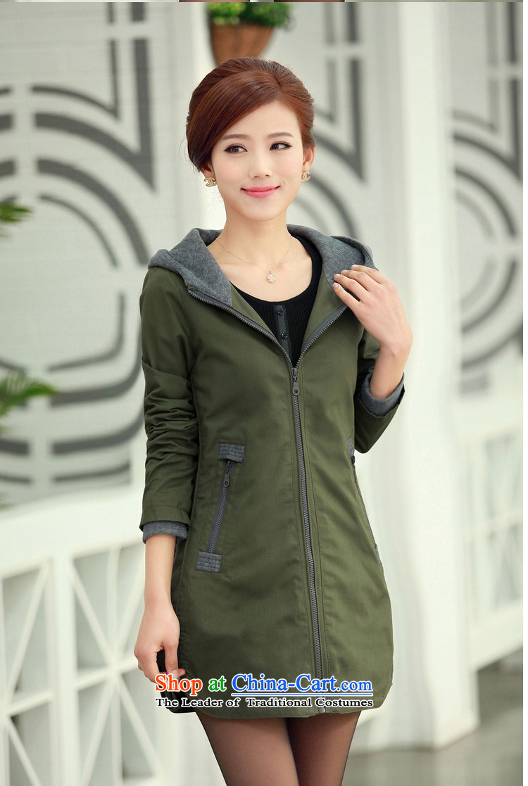 Sophie utilize 2015 Fall/Winter Collections in long large graphics thin coat 820 Army Green XXL(130-150 catty) Picture, prices, brand platters! The elections are supplied in the national character of distribution, so action, buy now enjoy more preferential! As soon as possible.