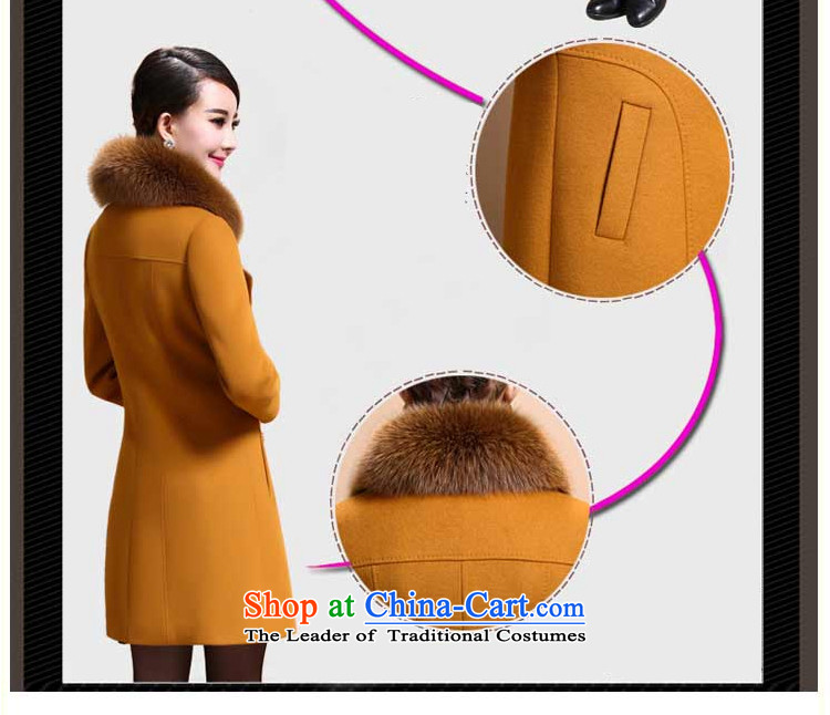 The litany of Workshop 2014 winter clothing in new long hair for female jacket coat gross? X6129 YELLOW XXXL picture, prices, brand platters! The elections are supplied in the national character of distribution, so action, buy now enjoy more preferential! As soon as possible.