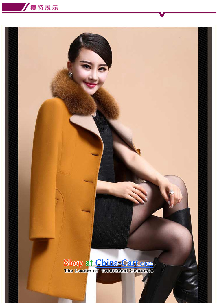 The litany of Workshop 2014 winter clothing in new long hair for female jacket coat gross? X6129 YELLOW XXXL picture, prices, brand platters! The elections are supplied in the national character of distribution, so action, buy now enjoy more preferential! As soon as possible.