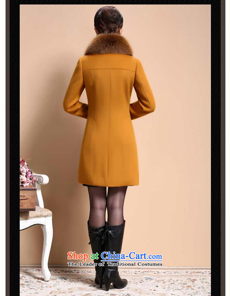 The litany of Workshop 2014 winter clothing in new long hair for female jacket coat gross? X6129 YELLOW XXXL picture, prices, brand platters! The elections are supplied in the national character of distribution, so action, buy now enjoy more preferential! As soon as possible.