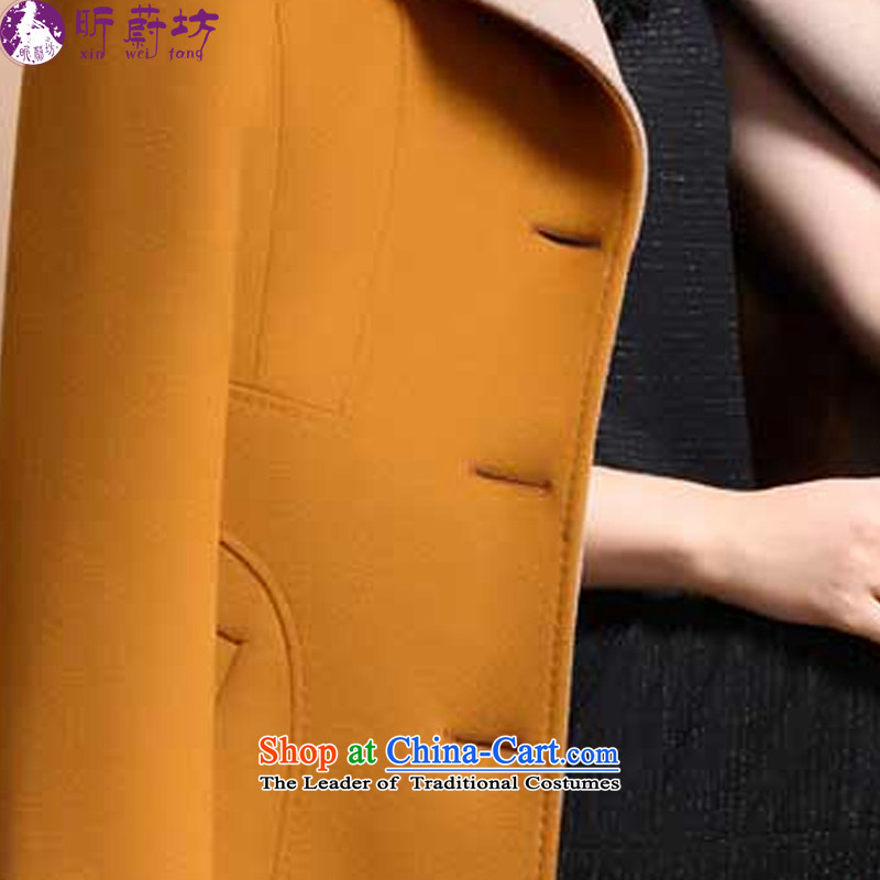 The litany of Workshop 2014 winter clothing in new long hair for female jacket coat gross? X6129 YELLOW XXXL, Xin Ulsan Square shopping on the Internet has been pressed.
