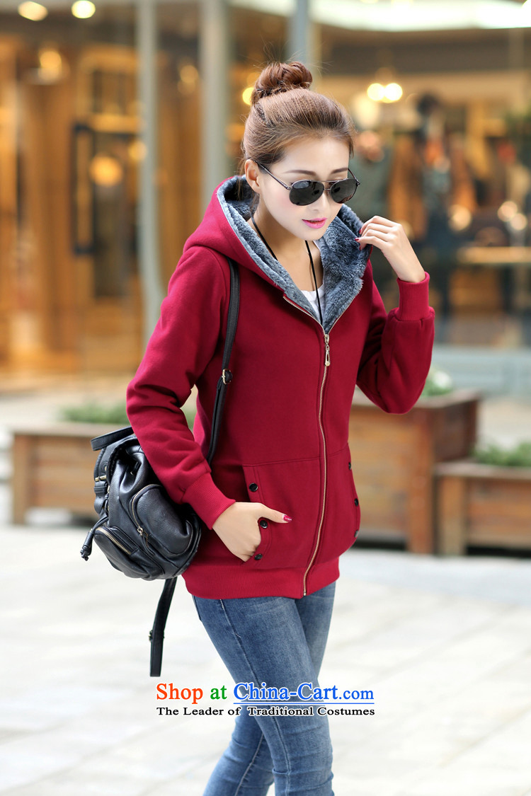  The Korean version of large numbers ZORMO female autumn and winter, thick wool sweater mm thick girls to increase the number of female black 6XL jacket 190-215 catty picture, prices, brand platters! The elections are supplied in the national character of distribution, so action, buy now enjoy more preferential! As soon as possible.