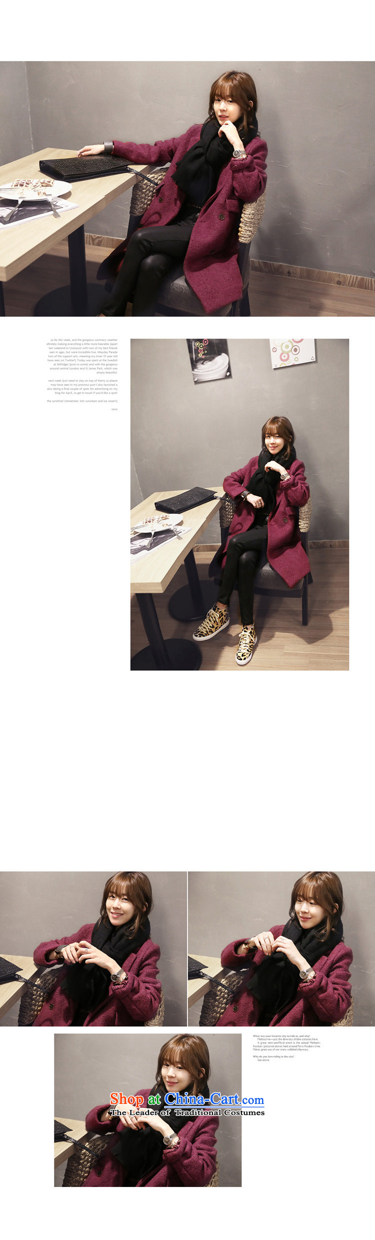 Carleen gross coats female Korean Eduxin Home? 2015 winter clothing new double-thick wool coat suits for about what Korean long coats female picture color S picture, prices, brand platters! The elections are supplied in the national character of distribution, so action, buy now enjoy more preferential! As soon as possible.