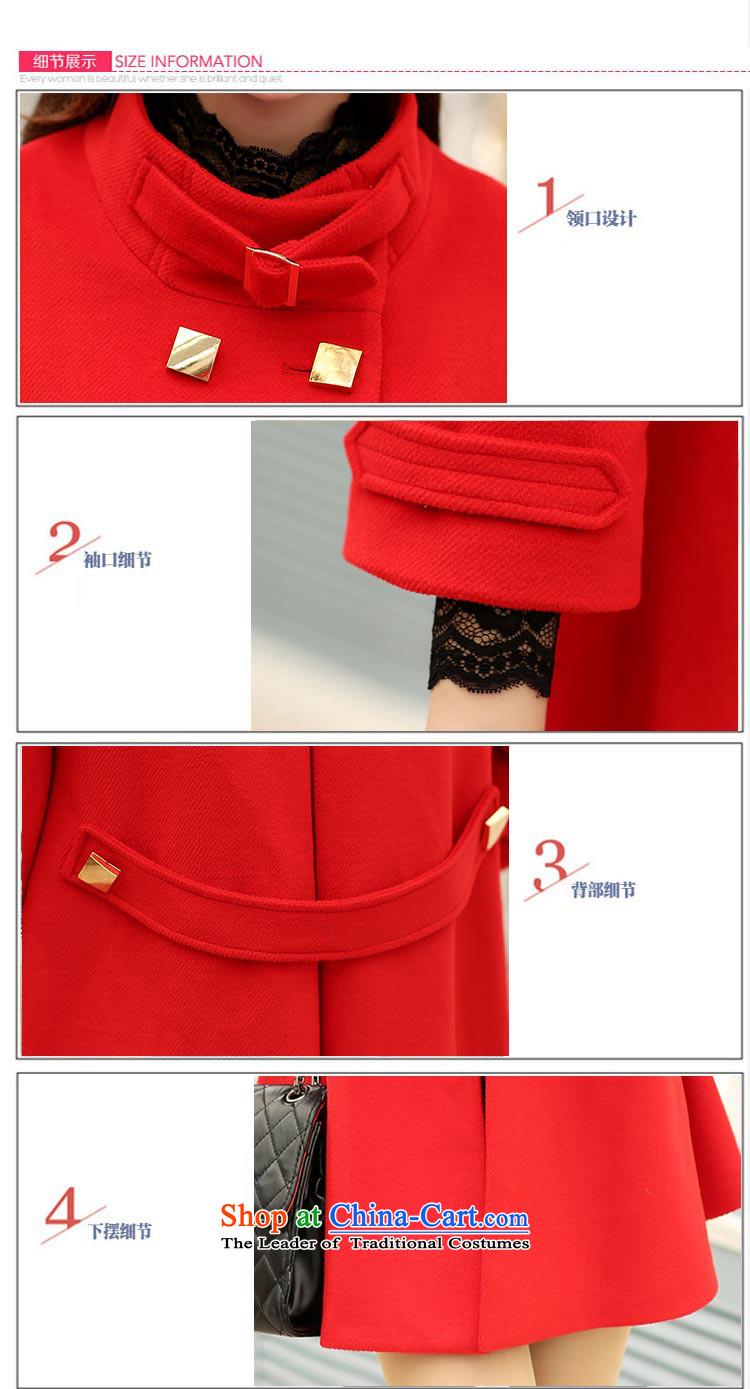 The original days Sang-mi 2014 Winter Korean fashion in Sau San long coats of female CC3601885 jacket? RED M picture, prices, brand platters! The elections are supplied in the national character of distribution, so action, buy now enjoy more preferential! As soon as possible.