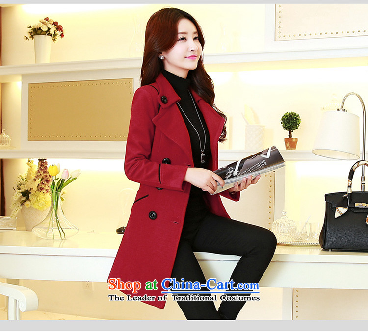 The three courses of this 2015 New Women's jacket, long coats gross? female double-cashmere a wool coat, wool amako coats of Sau San Green M picture, prices, brand platters! The elections are supplied in the national character of distribution, so action, buy now enjoy more preferential! As soon as possible.