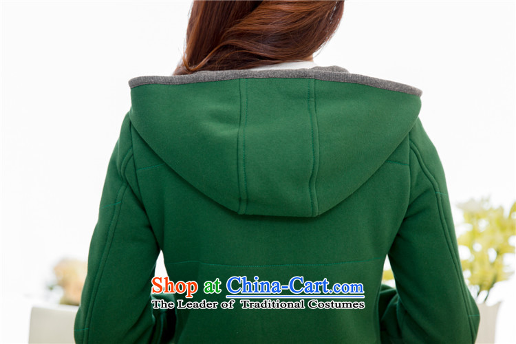 2015 Autumn and winter new Korean women xl plus the lint-free cotton waffle warm with cap Sau San Wai jacket video thin black (plus) XXXL lint-free cotton picture, prices, brand platters! The elections are supplied in the national character of distribution, so action, buy now enjoy more preferential! As soon as possible.