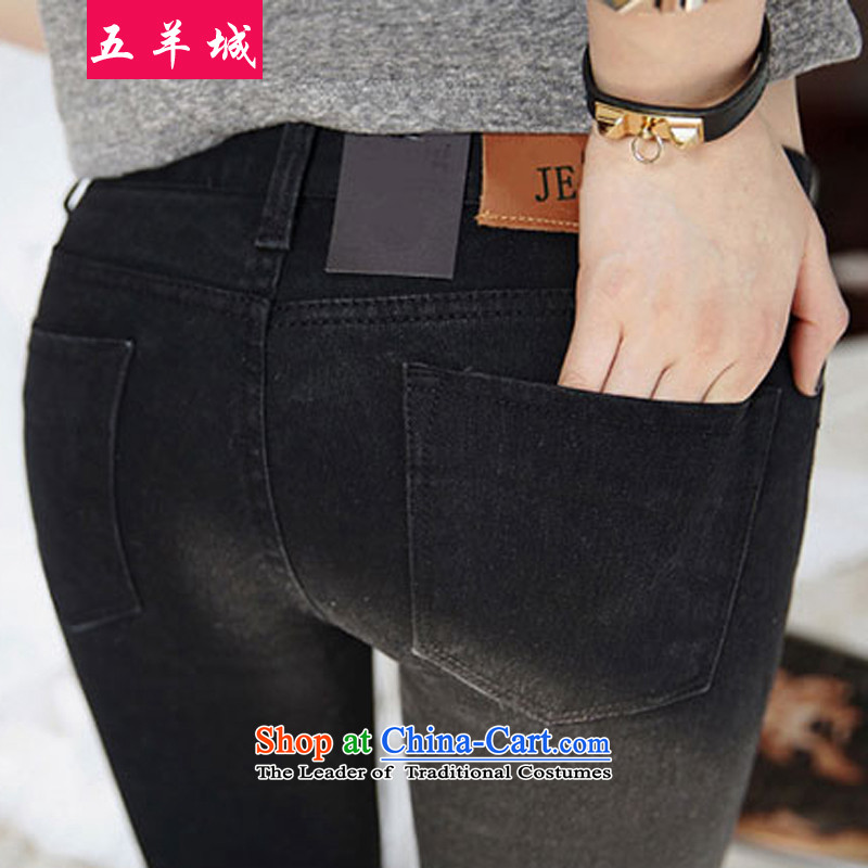 Five Rams City to xl female autumn and winter pants thick mm stretch jeans expertise of casual female graphics thin, 200 175 children in spring and autumn catty trousers, 40 recommendations 180-200, Five Rams City shopping on the Internet has been pressed.