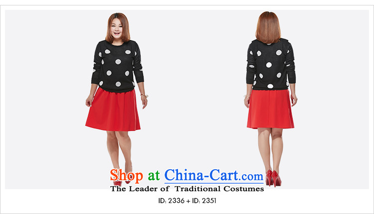 Large msshe women 2015 winter new long-sleeved round-neck collar woolen pullover 2336 Black Spots 3XL picture, prices, brand platters! The elections are supplied in the national character of distribution, so action, buy now enjoy more preferential! As soon as possible.
