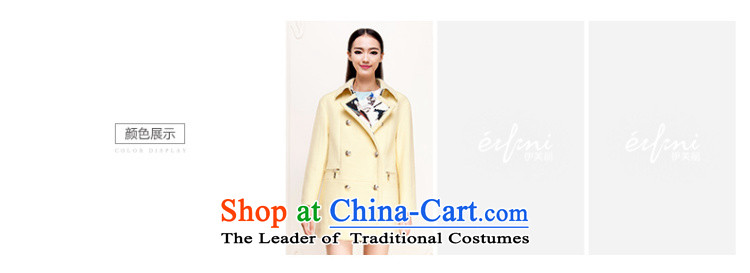 The elections as soon as possible of the limited time for winter 2015 Lai new wool a wool coat in the double-long hair? female 6481127864 jacket Blue M picture, prices, brand platters! The elections are supplied in the national character of distribution, so action, buy now enjoy more preferential! As soon as possible.