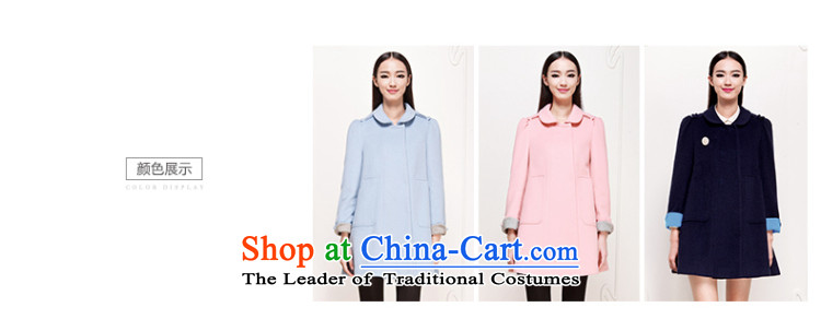 Of the 2015 winter clothing new Lai, a woolen coat loose female gross flows of coat 6480927227? pink S picture, prices, brand platters! The elections are supplied in the national character of distribution, so action, buy now enjoy more preferential! As soon as possible.