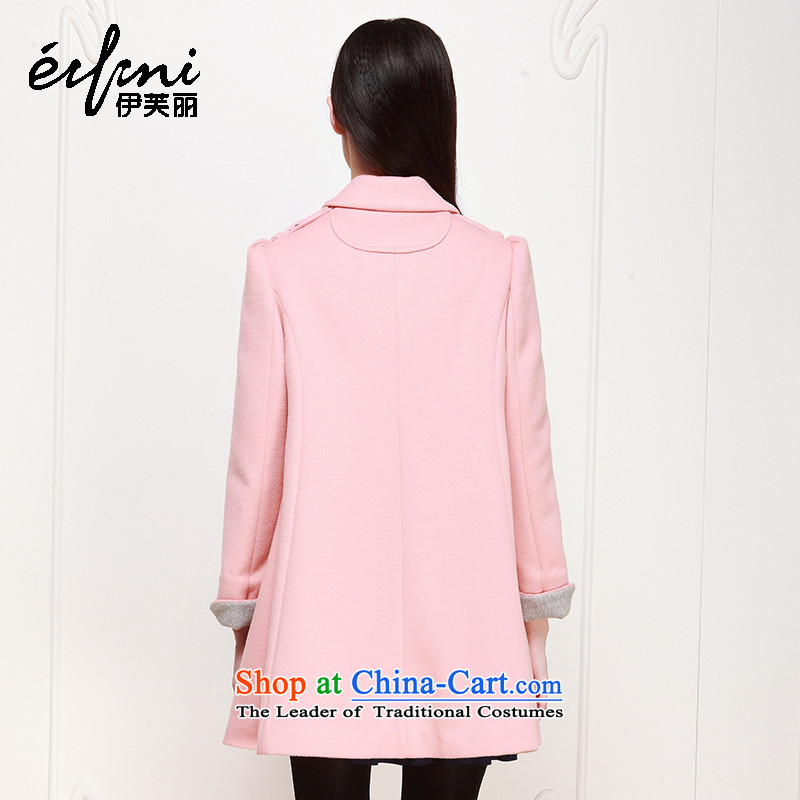 Of the 2015 winter clothing new Lai, a woolen coat loose female gross flows of coat 6480927227? pink S, of Lai (eifini) , , , shopping on the Internet