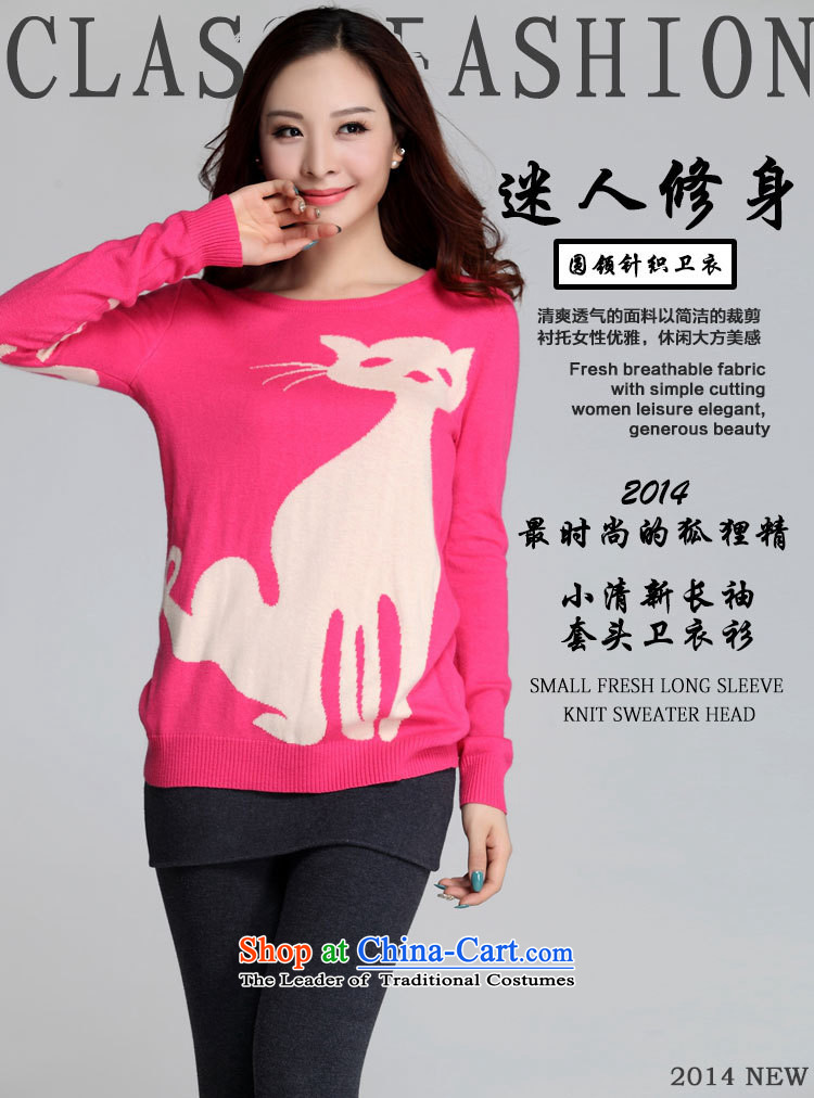C.o.d. plus obesity large mm female Sweater Knit-fox Mercerized Jersey Cover-Up comfortable stylish pattern shirt ladies wear the OL T-shirt apricot color graphics thin 3XL about 155-170 catty picture, prices, brand platters! The elections are supplied in the national character of distribution, so action, buy now enjoy more preferential! As soon as possible.