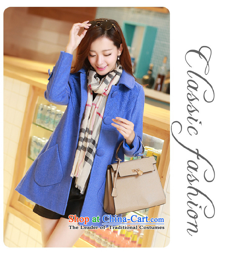 The original days Sang-mi 2014 Winter Korean fashion in pure color long loose)? sub-jacket CD81A0LT03 female light yellow velvet treated polyester L picture, prices, brand platters! The elections are supplied in the national character of distribution, so action, buy now enjoy more preferential! As soon as possible.