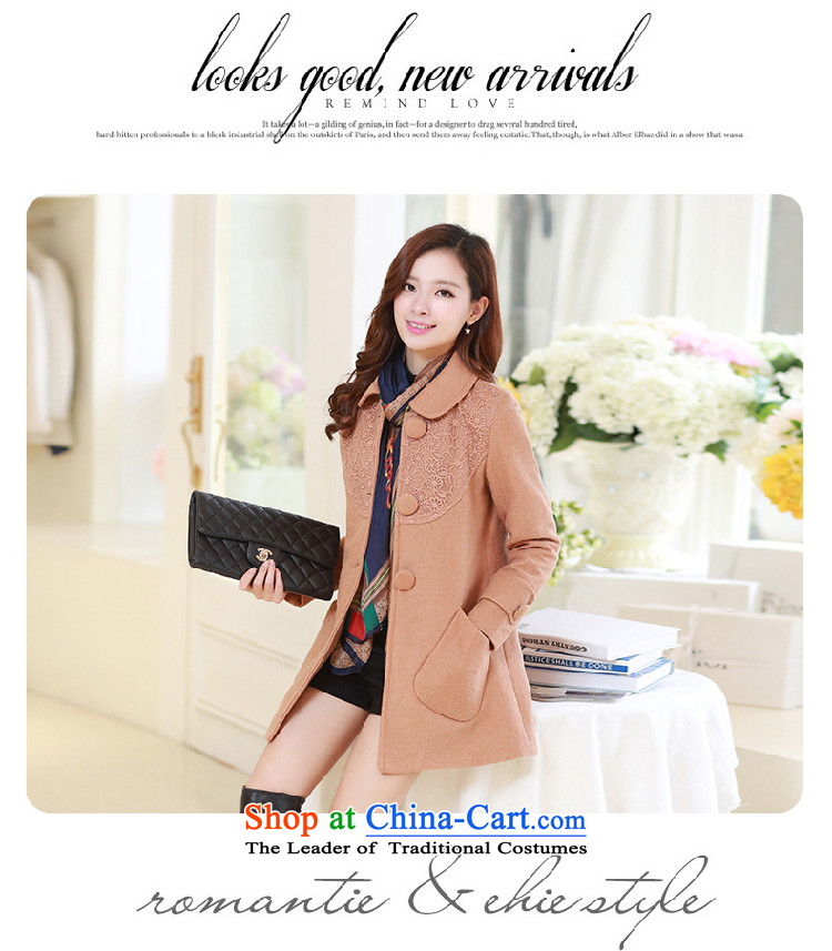 The original days Sang-mi 2014 Winter Korean fashion in pure color long loose)? sub-jacket CD81A0LT03 female light yellow velvet treated polyester L picture, prices, brand platters! The elections are supplied in the national character of distribution, so action, buy now enjoy more preferential! As soon as possible.