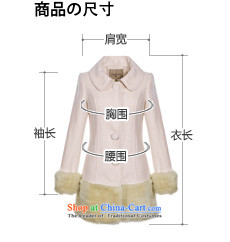Lok-machi 2015 winter clothing new date of women under the rough edges long coats C3AA34A10 white S picture, prices, brand platters! The elections are supplied in the national character of distribution, so action, buy now enjoy more preferential! As soon as possible.