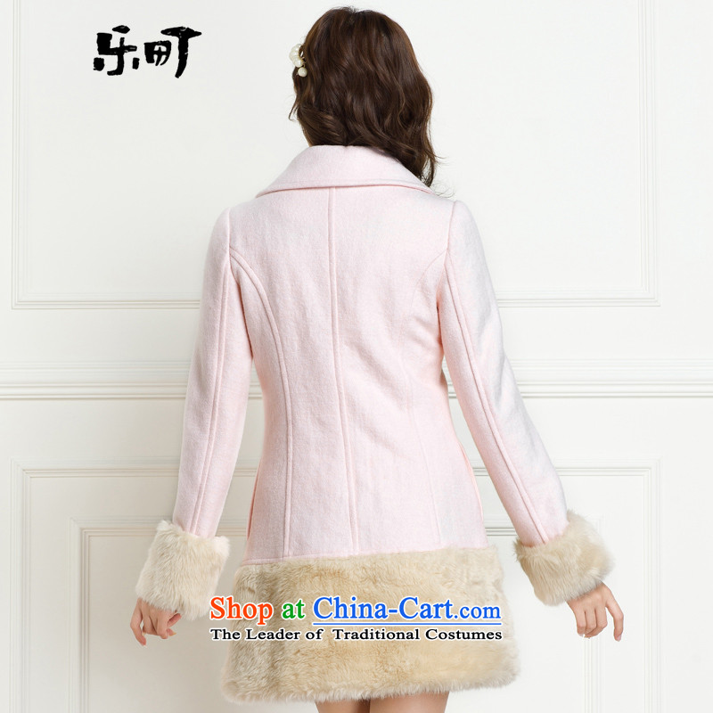 Lok-machi 2015 winter clothing new date of women under the rough edges long coats , Lok-machi C3AA34A10 white , , , shopping on the Internet