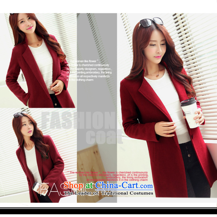 The world of the Hyatt Women Kam in long thin coat temperament Sau San video OL commuter wine red cloak elegant Korea gross? Edition windbreaker suit beige M picture, prices, brand platters! The elections are supplied in the national character of distribution, so action, buy now enjoy more preferential! As soon as possible.