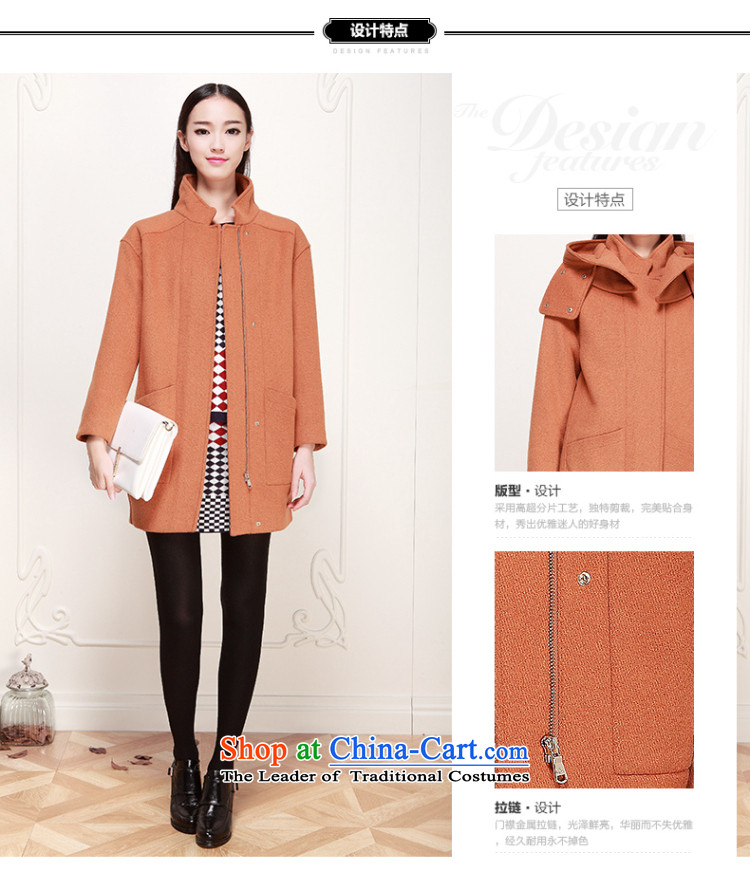 Of the 2015 autumn and winter, the new Korean fleece long collar jacket coat 6480947917 gross? caramel S picture, prices, brand platters! The elections are supplied in the national character of distribution, so action, buy now enjoy more preferential! As soon as possible.