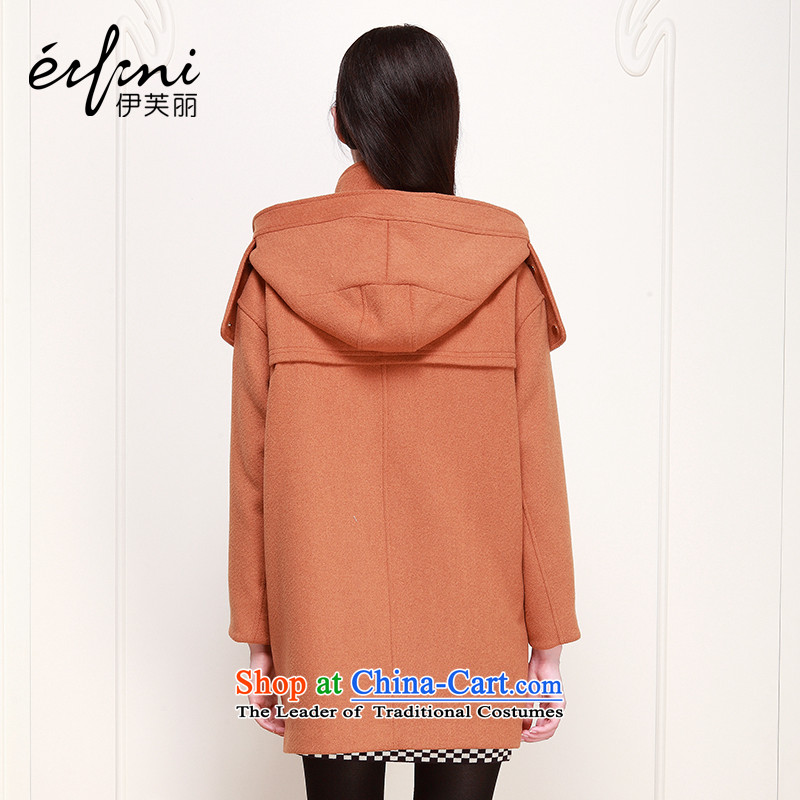 Of the 2015 autumn and winter, the new Korean fleece long collar jacket coat 6480947917 gross? caramel S, Evelyn Lai (eifini) , , , shopping on the Internet