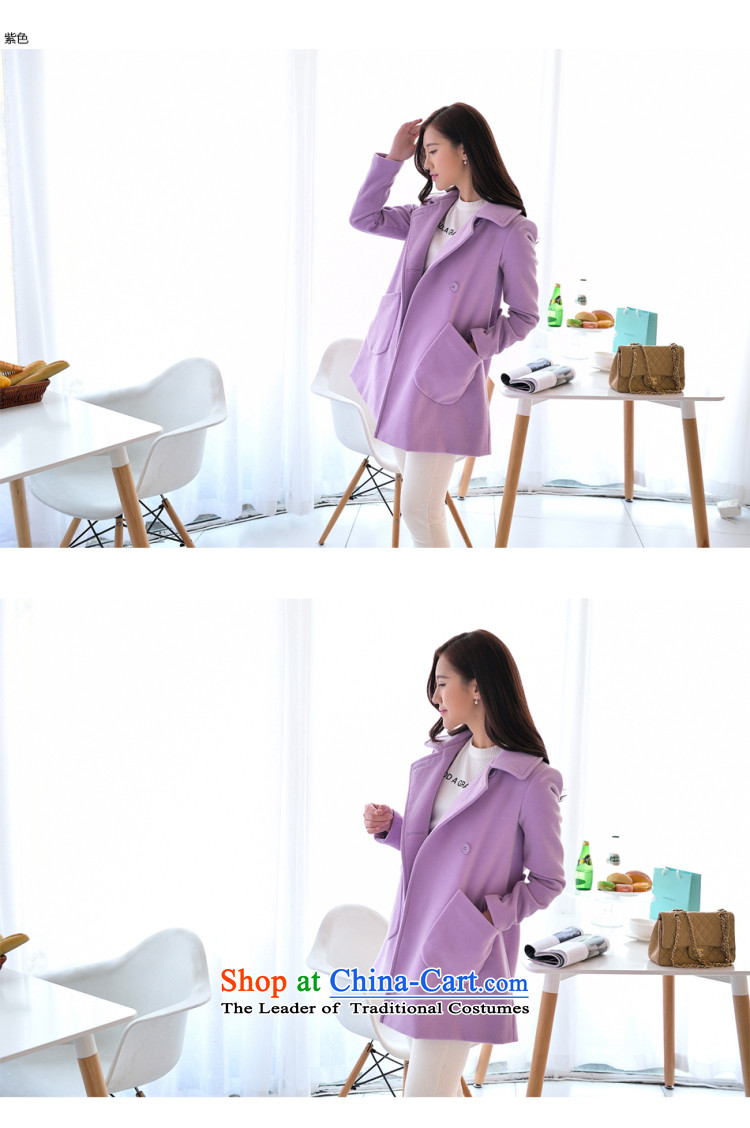 Isabel Florence duplex gross? version won thin, long-Sau San lapel a wool coat wind jacket in RED M picture, prices, brand platters! The elections are supplied in the national character of distribution, so action, buy now enjoy more preferential! As soon as possible.