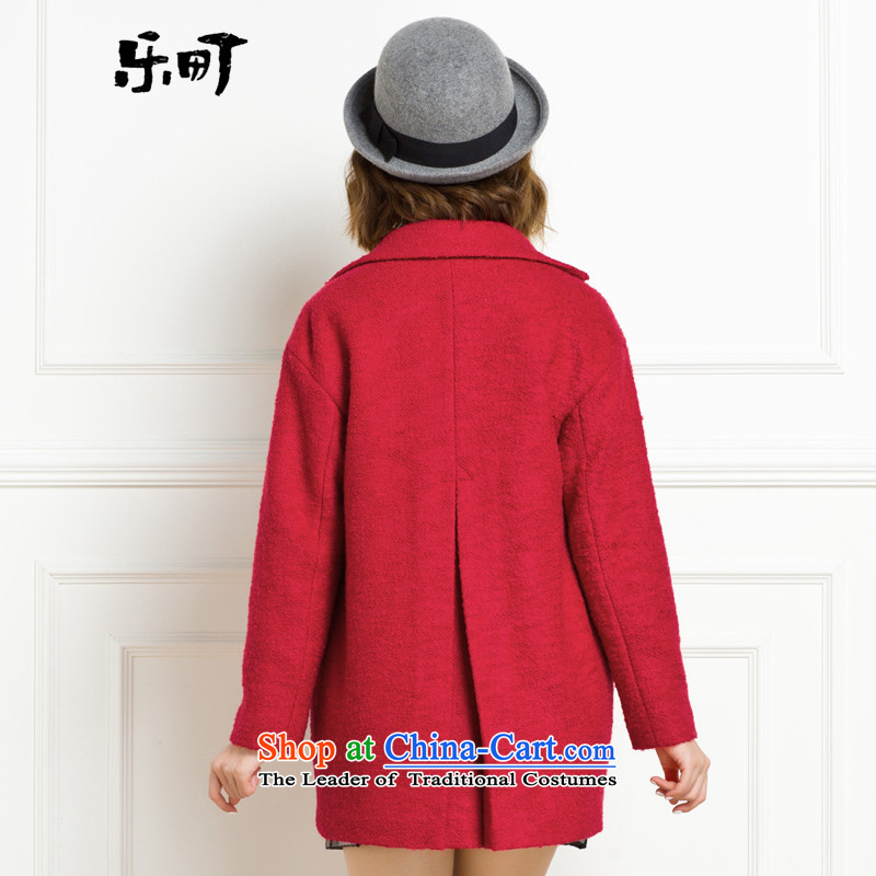 Lok-machi 2015 winter clothing new DATE OF WOMEN'S JACKET CWAA44518 RED M, then Lok-machi , , , shopping on the Internet