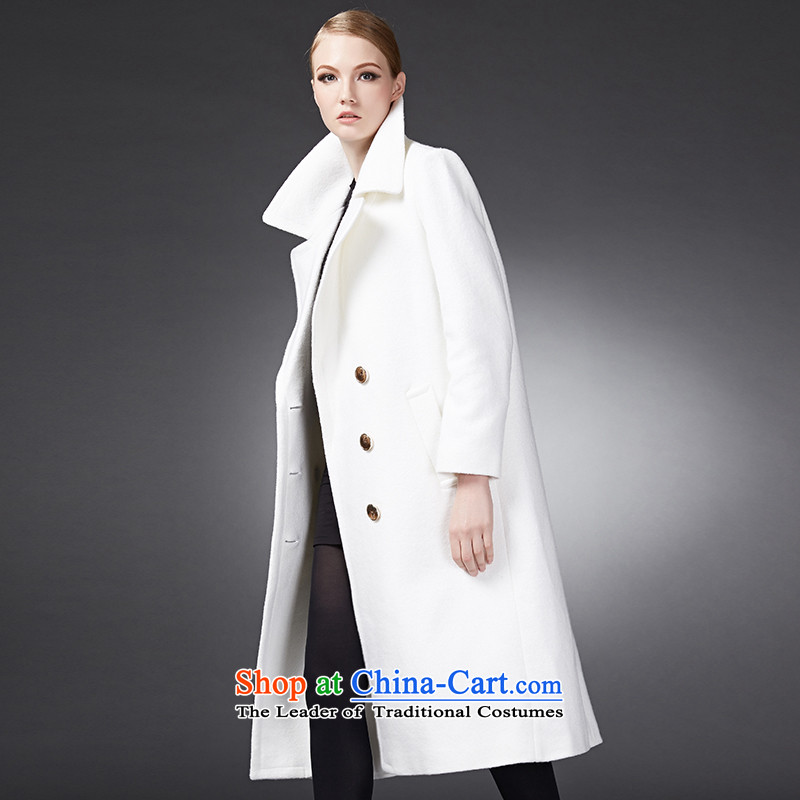 Marguerite Hsichih maxchic 2015 autumn and winter, Europe and neat and poised. Double-suit for long coats Female 14002  M, Marguerite Hsichih White (maxchic) , , , shopping on the Internet