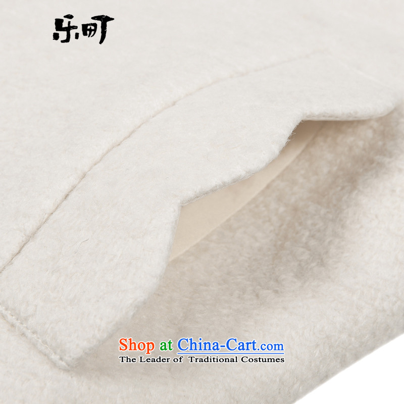 Lok-machi 2015 winter clothing new date of female lines wavy long coats CWAA44268 White M Lok-machi , , , shopping on the Internet