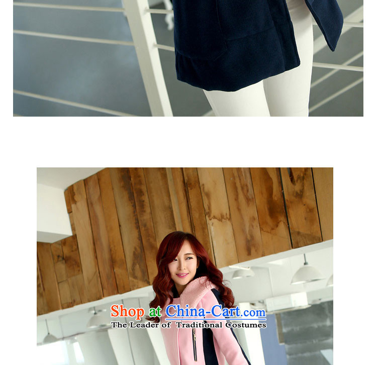 Mrs flower of 2014 winter clothing new Korean girl who decorated in thick thin graphics long warm jacket coat wool?? 9050 pink M picture, prices, brand platters! The elections are supplied in the national character of distribution, so action, buy now enjoy more preferential! As soon as possible.