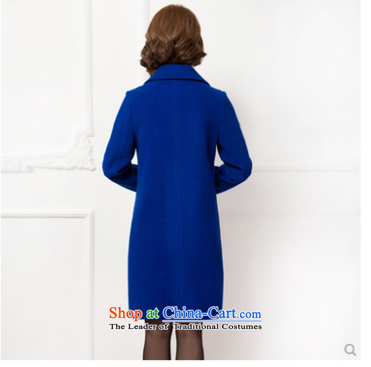 Mr Ronald know what version of the new 2015 jacket coat in female long long-sleeved coats female NR-60091 gross? blue XL Photo, prices, brand platters! The elections are supplied in the national character of distribution, so action, buy now enjoy more preferential! As soon as possible.