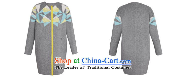 Chaplain who ladies casual temperament stamp color-coats cocoon knocked 644112168A  165/L Medium Gray Photo, prices, brand platters! The elections are supplied in the national character of distribution, so action, buy now enjoy more preferential! As soon as possible.