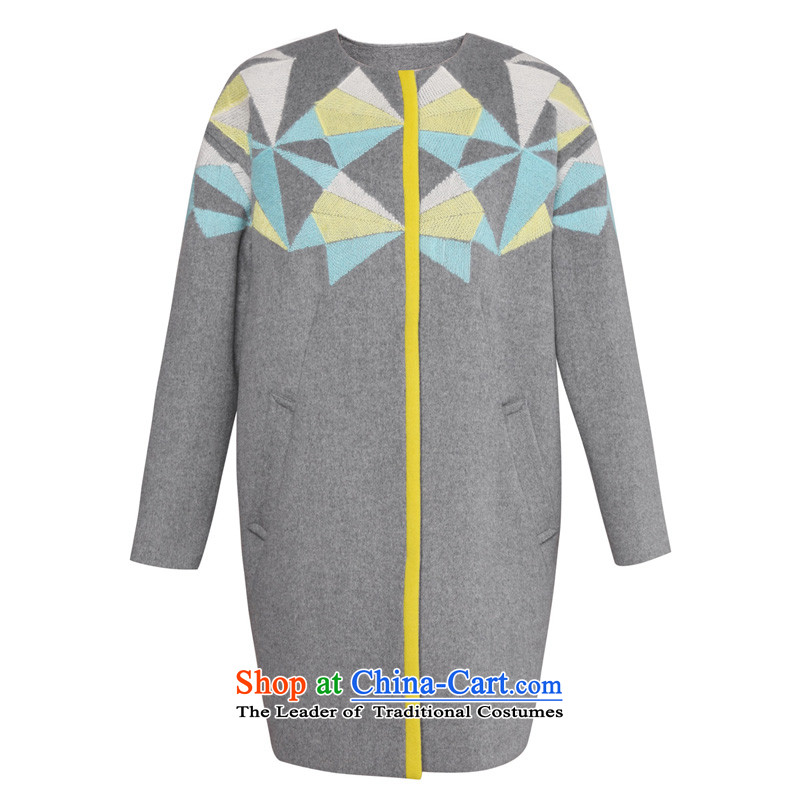 Chaplain who ladies casual temperament stamp color-coats cocoon knocked 644112168A Medium Gray 165/L, chaplain who has been pressed shopping on the Internet