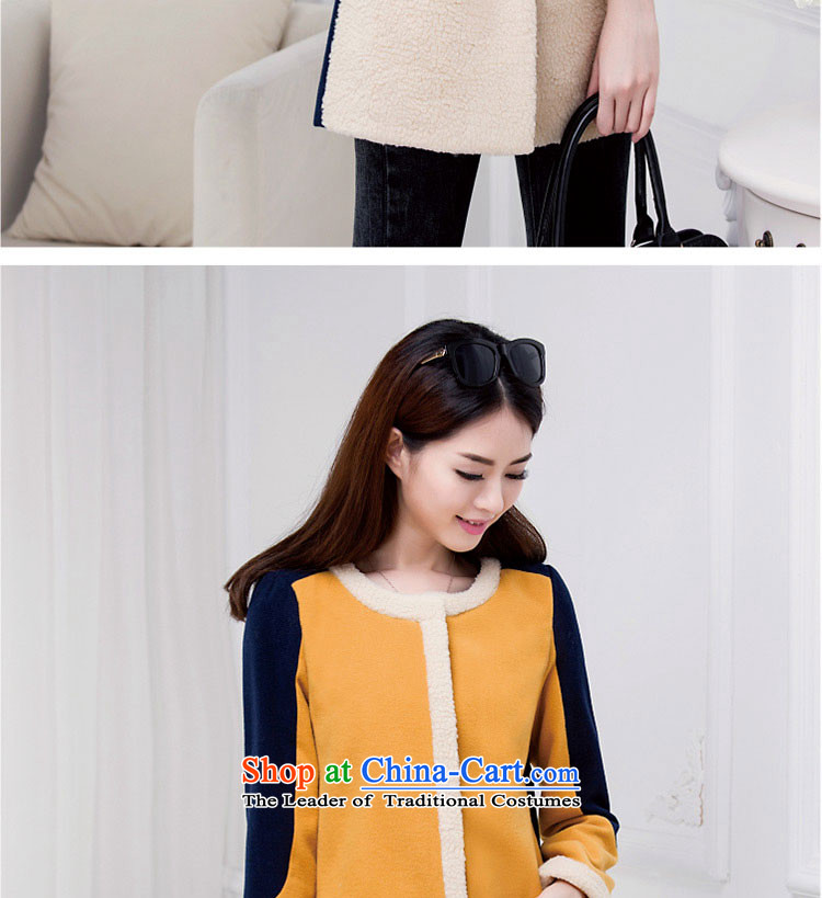 Mrs flower of 2014 winter clothing new Korean version in the stitching long neck hair? The Wind Jacket small Heung-coats 2007 picture color S picture, prices, brand platters! The elections are supplied in the national character of distribution, so action, buy now enjoy more preferential! As soon as possible.