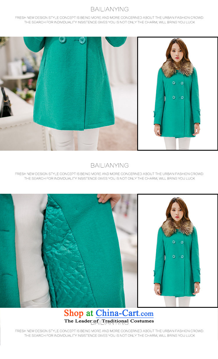 In 2015, girls autumn and winter new Korean version in the Sau San long double-Gross Gross for female clamp unit? coats Ms. thick red jacket S picture, prices, brand platters! The elections are supplied in the national character of distribution, so action, buy now enjoy more preferential! As soon as possible.