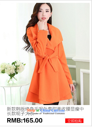 In 2015, girls autumn and winter new Korean version in the Sau San long double-Gross Gross for female clamp unit? coats Ms. thick red jacket S picture, prices, brand platters! The elections are supplied in the national character of distribution, so action, buy now enjoy more preferential! As soon as possible.