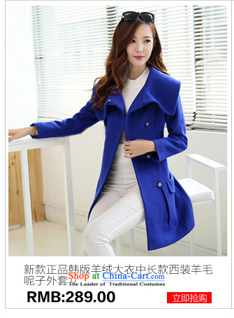 In 2015, girls autumn and winter new Korean version in the Sau San long double-Gross Gross for female clamp unit? coats Ms. thick red jacket S picture, prices, brand platters! The elections are supplied in the national character of distribution, so action, buy now enjoy more preferential! As soon as possible.