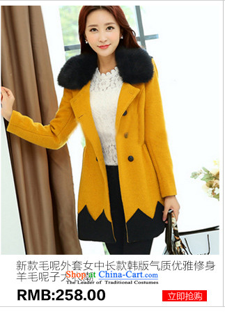In 2015, girls autumn and winter new Korean version in the Sau San long double-Gross Gross for female clamp unit? coats Ms. thick red jacket S picture, prices, brand platters! The elections are supplied in the national character of distribution, so action, buy now enjoy more preferential! As soon as possible.